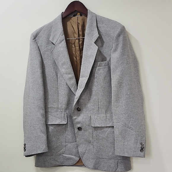 Levi's Vtg Light Gray Men's Blazer - Picture 1 of 6